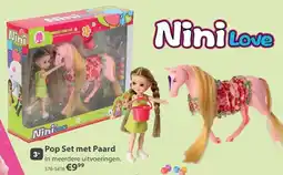 Top1Toys Nini love pop set met paard aanbieding