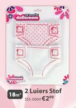 Top1Toys My beautiful dollsroom 2 Luiers Stof aanbieding