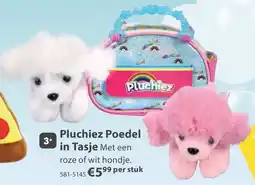 Top1Toys Pluchiez Poedel in Tasje aanbieding