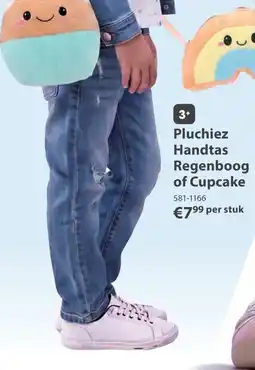 Top1Toys Pluchiez Handtas Regenboog of Cupcake aanbieding