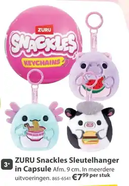 Top1Toys ZURU Snackles Sleutelhanger aanbieding