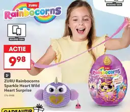 Top1Toys Zuru rainbocorns sparkle heart wild heart surprise aanbieding