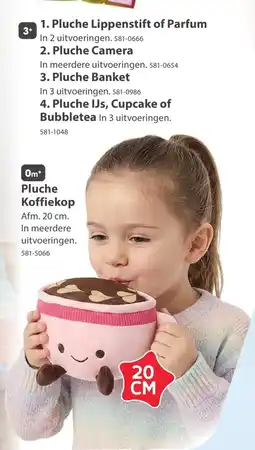 Top1Toys Pluche Koffiekop aanbieding