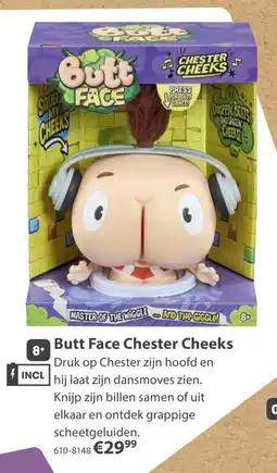 Top1Toys Butt Face Chester Cheeks aanbieding