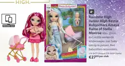 Top1Toys Rainbow High Junior High Bestie Babysitters Amaya Raine of Stella Monroe aanbieding