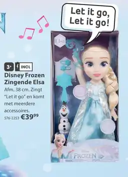 Top1Toys Disney Frozen Zingende Elsa aanbieding