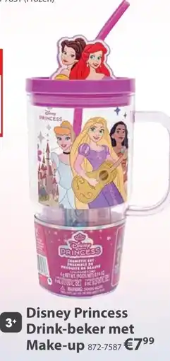 Top1Toys Disney Princess Drink-beker met Make-up aanbieding