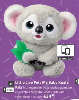 Top1Toys Little Live Pets My Baby Koala Kiki aanbieding