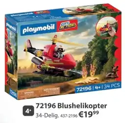 Top1Toys Playmobil Blushelikopter aanbieding