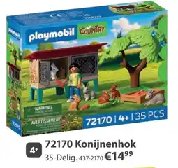 Top1Toys Playmobil Konijnenhok aanbieding