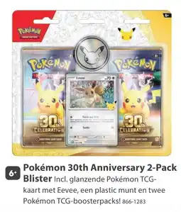 Top1Toys Pokémon 30th Anniversary 2-Pack Blister aanbieding