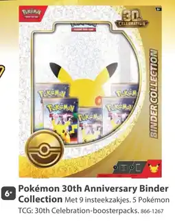 Top1Toys Pokémon 30th Anniversary Binder Collection aanbieding