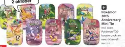 Top1Toys Pokémon 30th Anniversary Mini Tin aanbieding