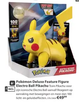 Top1Toys Pokemon Deluxe Feature Figure Electro Ball Pikachu aanbieding