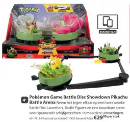 Top1Toys Pokemon Game Battle Disc Showdown Pikachu Battle Arena aanbieding