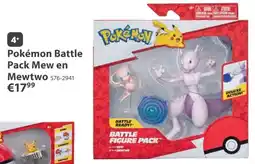 Top1Toys Pokémon Battle Pack Mew en Mewtwo aanbieding