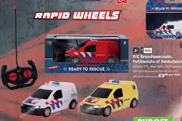Top1Toys R/C Brandweerauto, Politieauto of Ambulance aanbieding