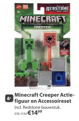 Top1Toys Minecraft Creeper Actie-figuur en Accessoireset aanbieding