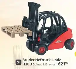 Top1Toys Bruder Heftruck Linde H30D aanbieding
