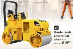 Top1Toys Bruder Wals Caterpillar aanbieding