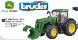 Top1Toys Bruder Tractor John Deere 7R 350 met Frontlader aanbieding
