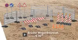 Top1Toys Bruder Wegenbouwset aanbieding
