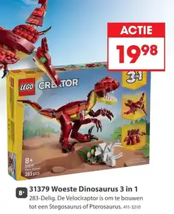 Top1Toys Lego creator 31379 woeste dinosaurus 3 in 1 aanbieding