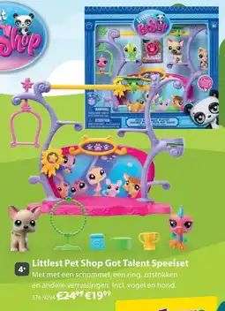 Top1Toys Littlest Pet Shop Got Talent Speelset aanbieding