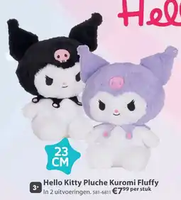 Top1Toys Hello Kitty Pluche Kuromi Fluffy aanbieding