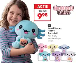 Top1Toys Kawaii Kuties Pluche Snaxolotl aanbieding