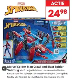Top1Toys Marvel Spider-Man Crawland Blast Spider Voertuig aanbieding
