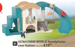 Top1Toys Farm World Speelplezier voor Katten aanbieding