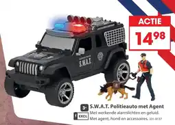 Top1Toys S.W.A.T. Politieauto met Agent aanbieding