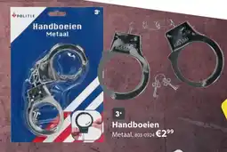 Top1Toys Politie Handboeien Metaal aanbieding