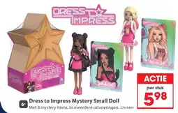 Top1Toys Dress to impress mystery small doll aanbieding