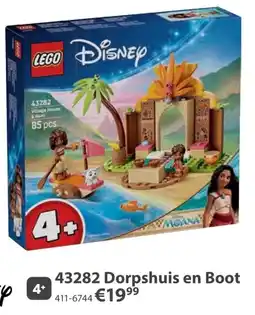 Top1Toys Lego Disney Dorpshuis en Boot aanbieding