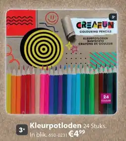Top1Toys CreaFun Kleurpotloden aanbieding