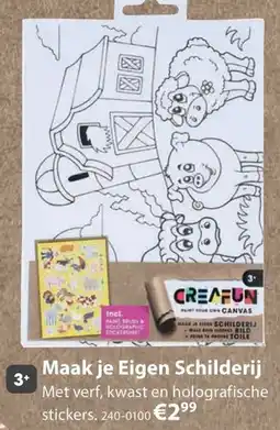 Top1Toys Creafun Maak Je Eigen Schilderij aanbieding