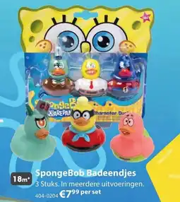 Top1Toys Spongebob badeendjes aanbieding
