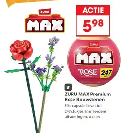 Top1Toys Zuru max premium rose bouwstenen aanbieding