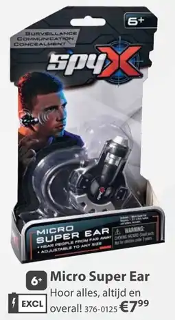 Top1Toys Spy X Micro Super Ear aanbieding