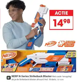 Top1Toys NERF N-Series Strikeback Blaster aanbieding