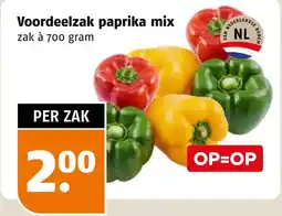 Poiesz Voordeelzak paprika mix aanbieding