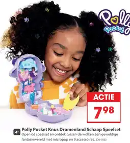 Top1Toys Polly Pocket Polly Pocket Knus Dromenland Schaap Speelset aanbieding