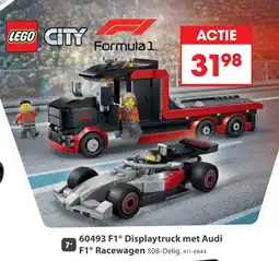 Top1Toys LEGO CITY Formula 1 60493 F1® Displaytruck met Audi F1® Racewagen aanbieding