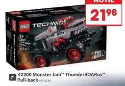Top1Toys Lego Technic Monster Jam ThunderROARus Pull-back aanbieding