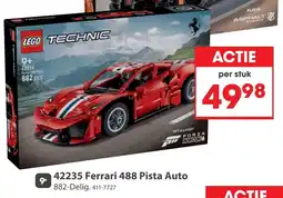 Top1Toys Lego Technic Ferrari 488 Pista Auto aanbieding