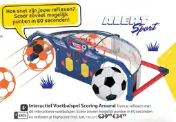 Top1Toys Alert Sport Interactief Voetbalspel Scoring Around aanbieding