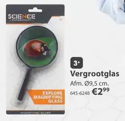 Top1Toys Science Experiment Vergrootglas aanbieding