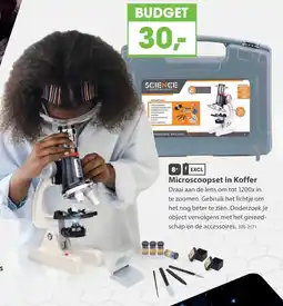 Top1Toys Science Experiment Microscoopset in Koffer aanbieding